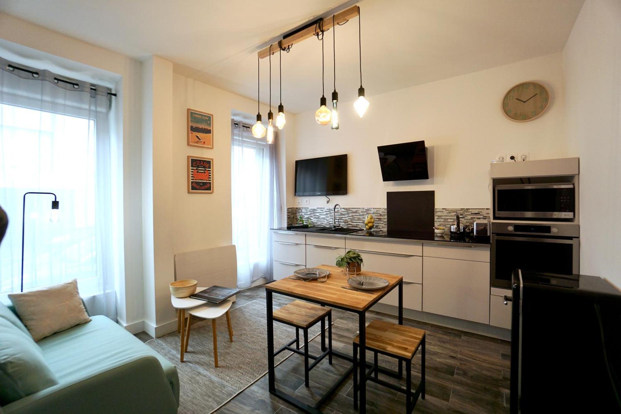 Apartamento Le 12 * Hyper Centre* Lorient Exterior foto